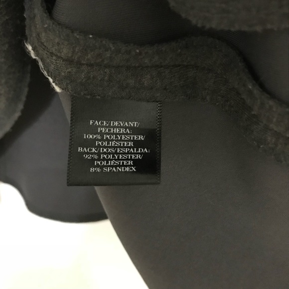 Ann Taylor Gray Ponte Fabric Slater Skirt - Picture 7 of 7